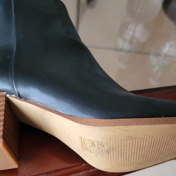 💗 Jcrew Leather Boots 3 1/2 Inches - Picture 7 of 11